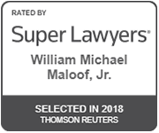 Rated by Super Lawyers William Michael Maloof, Jr. Selected in 2018 Thomson Reuters